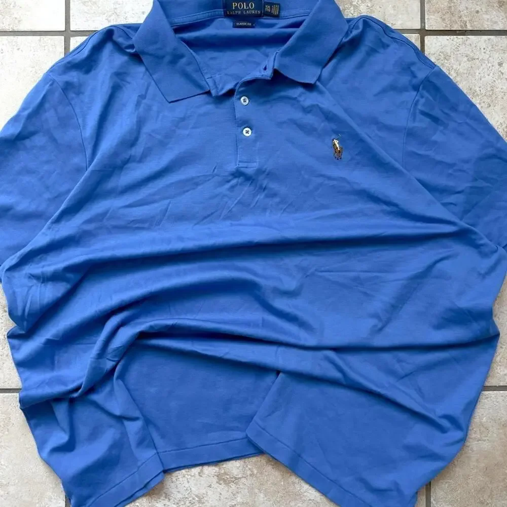 Polo by Ralph Lauren CLASSIC Fit Short Sleeve Polo Shirt - Size XXL